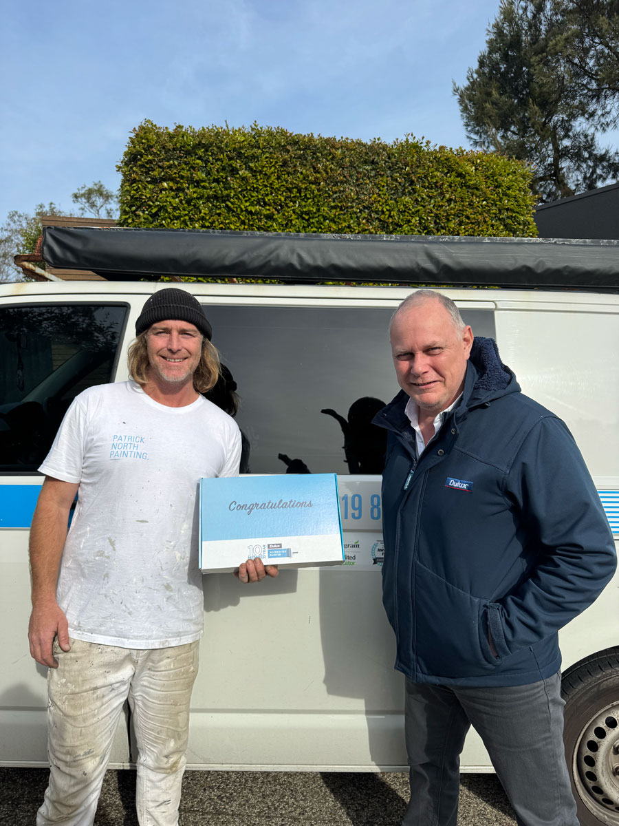 Patrick_North_Painting_08 10 Year Dulux Accredited Member painter Patrick North